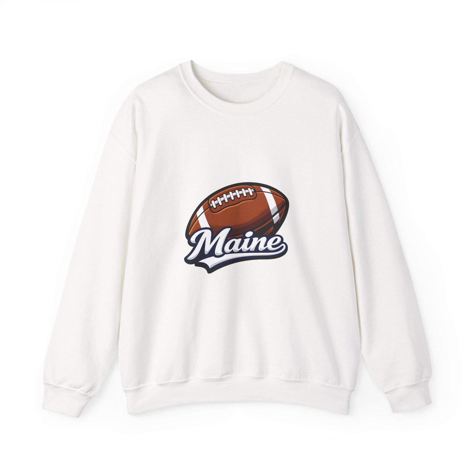 Maine Football Crewneck Sweatshirt