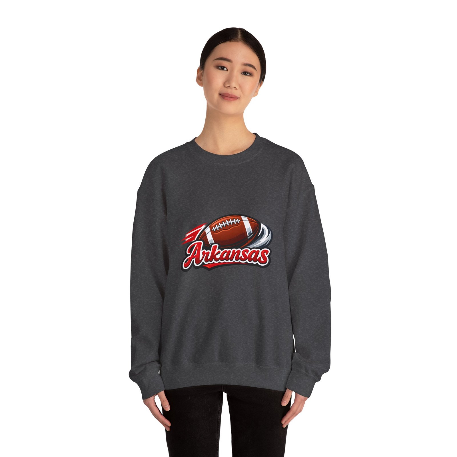 Arkansas Football Crewneck Sweatshirt — Retro Gridiron Logo - Image 36