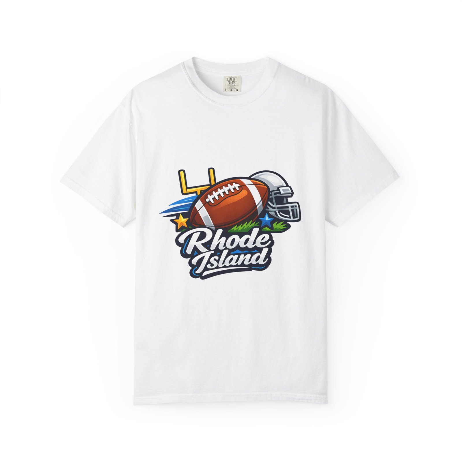 Rhode Island Football T-Shirt — State Pride Gridiron Tee