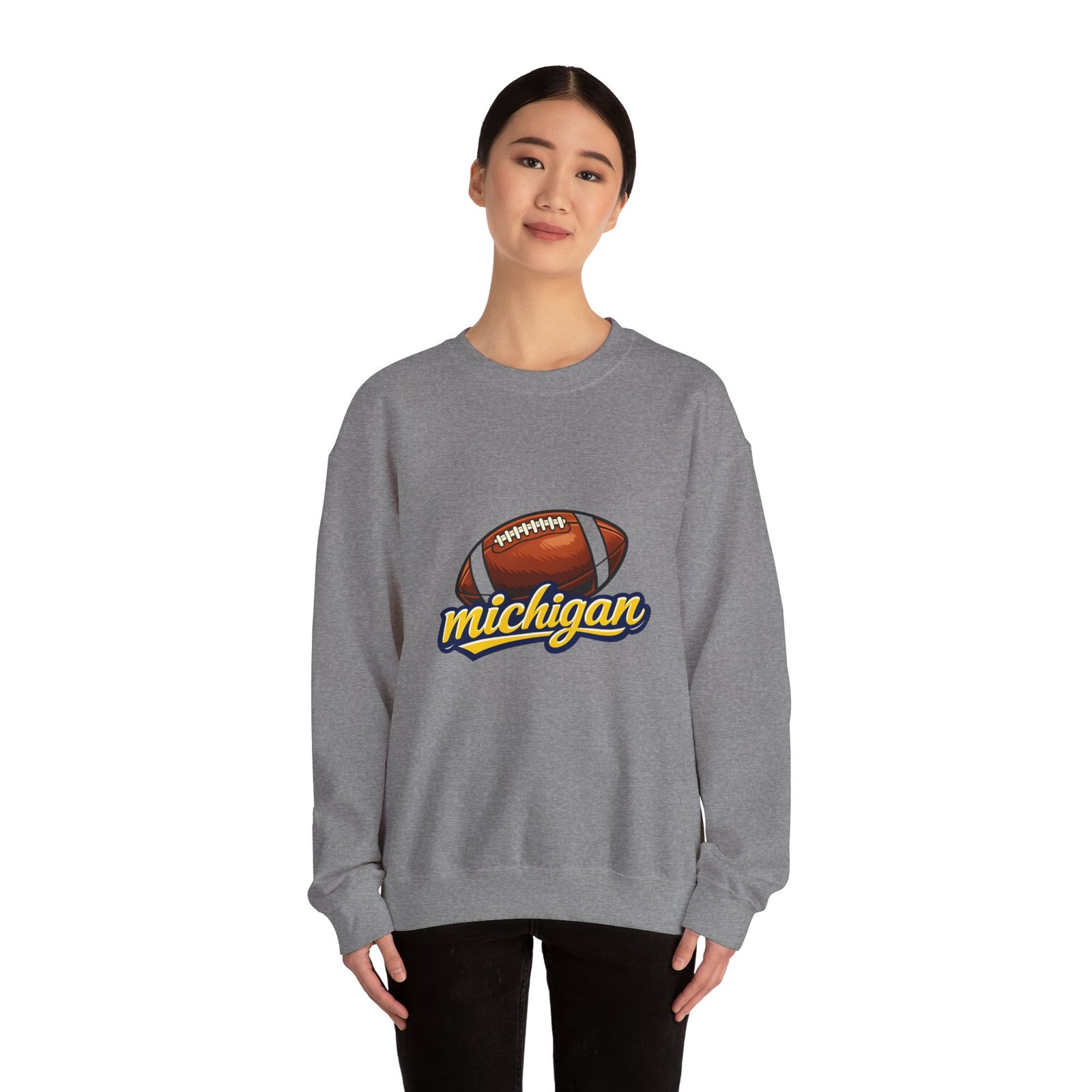 Michigan Football Crewneck Sweatshirt - Image 32