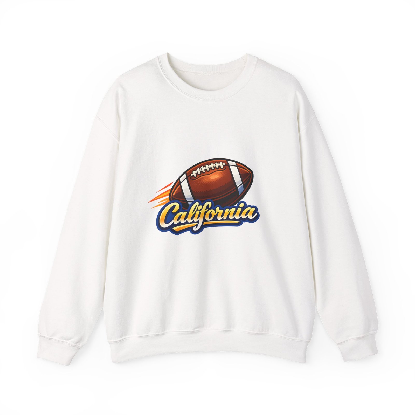 California Football Crewneck Sweatshirt — Vintage Retro Logo