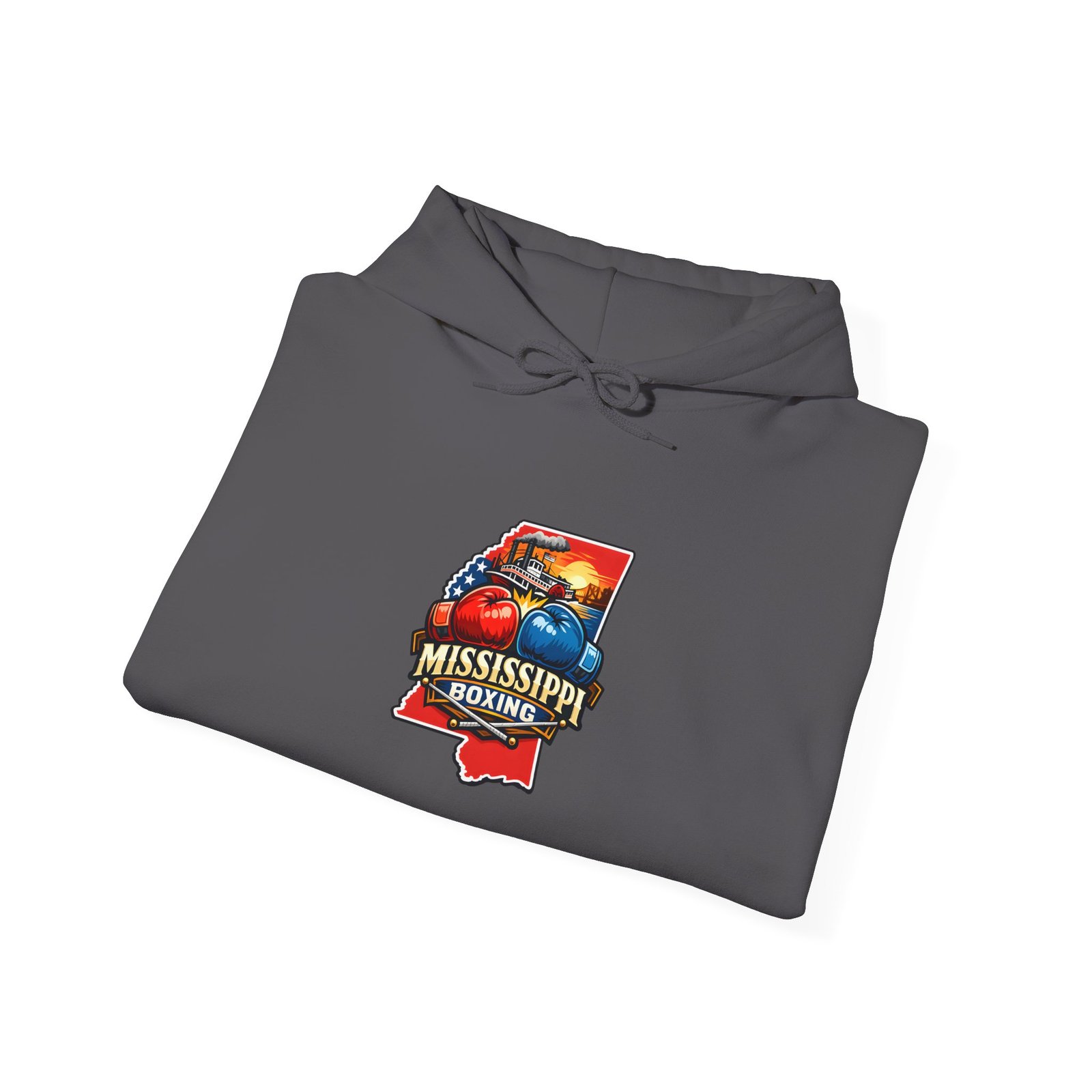 Mississippi Boating Hoodie – State Map Nautical Sunset Sweatshirt - Image 36