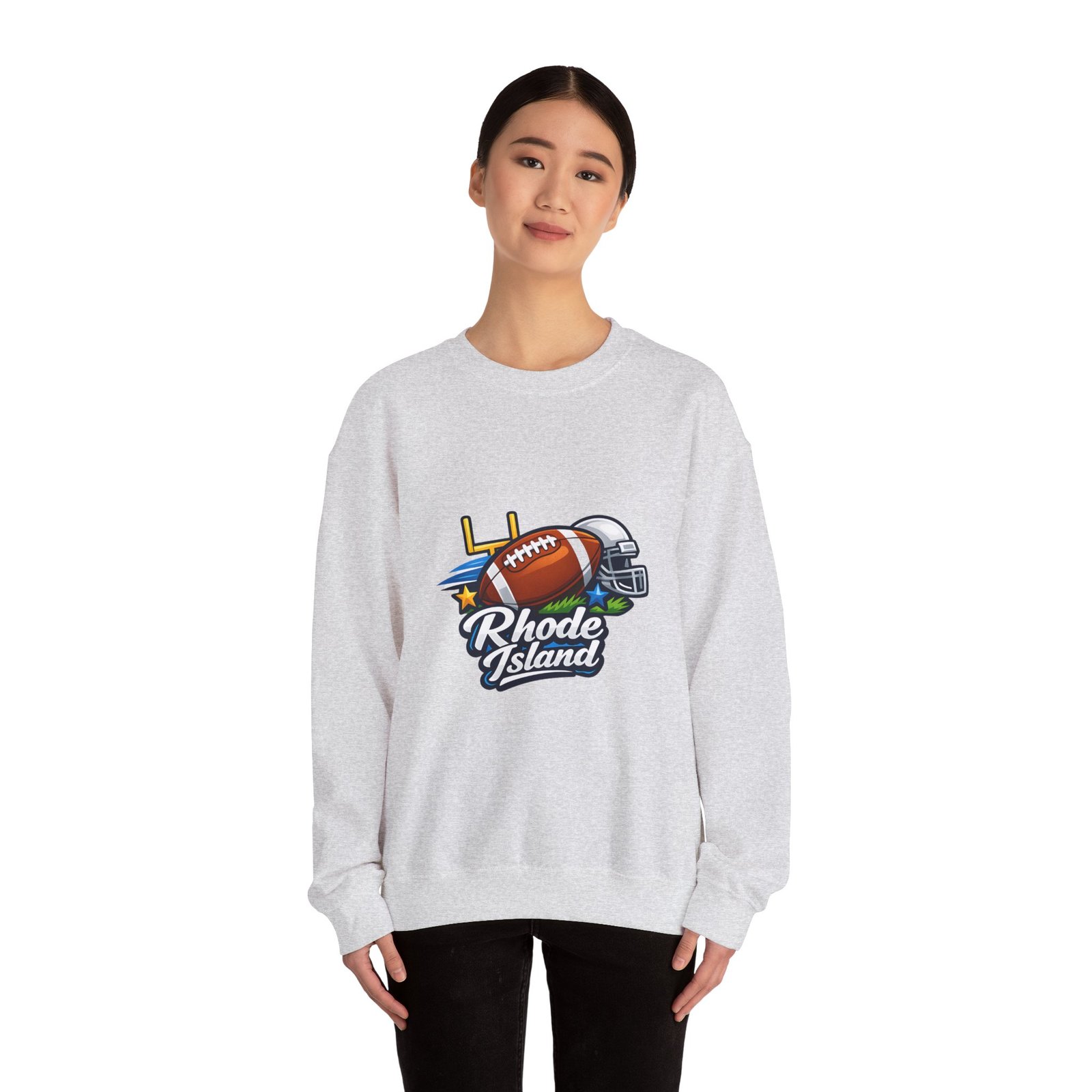 Rhode Island Football Crewneck Sweatshirt - Image 8
