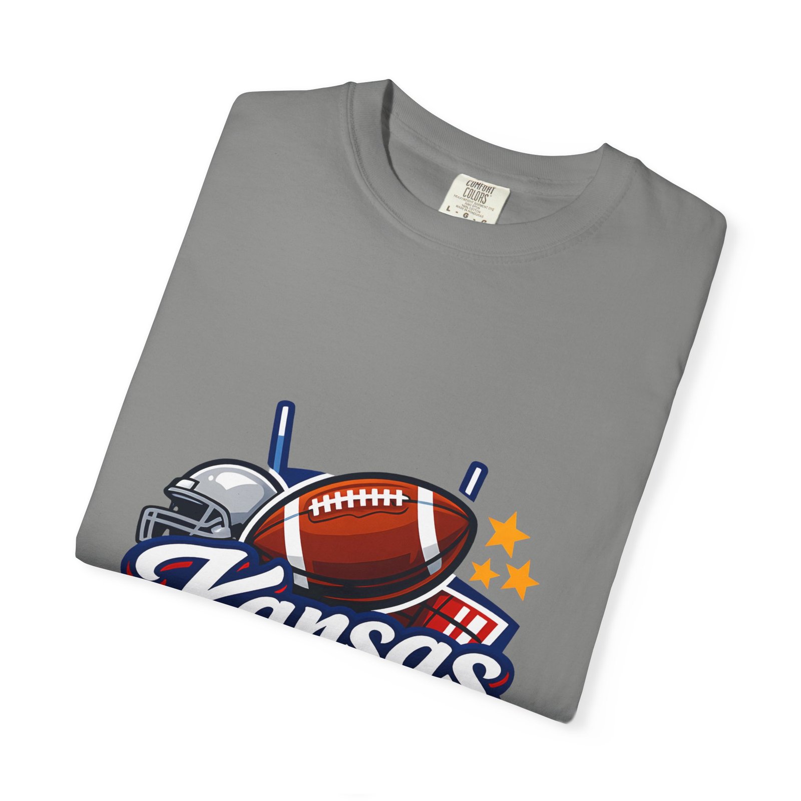 Kansas Football T-Shirt — Retro Helmet & Ball State Pride Tee - Image 43