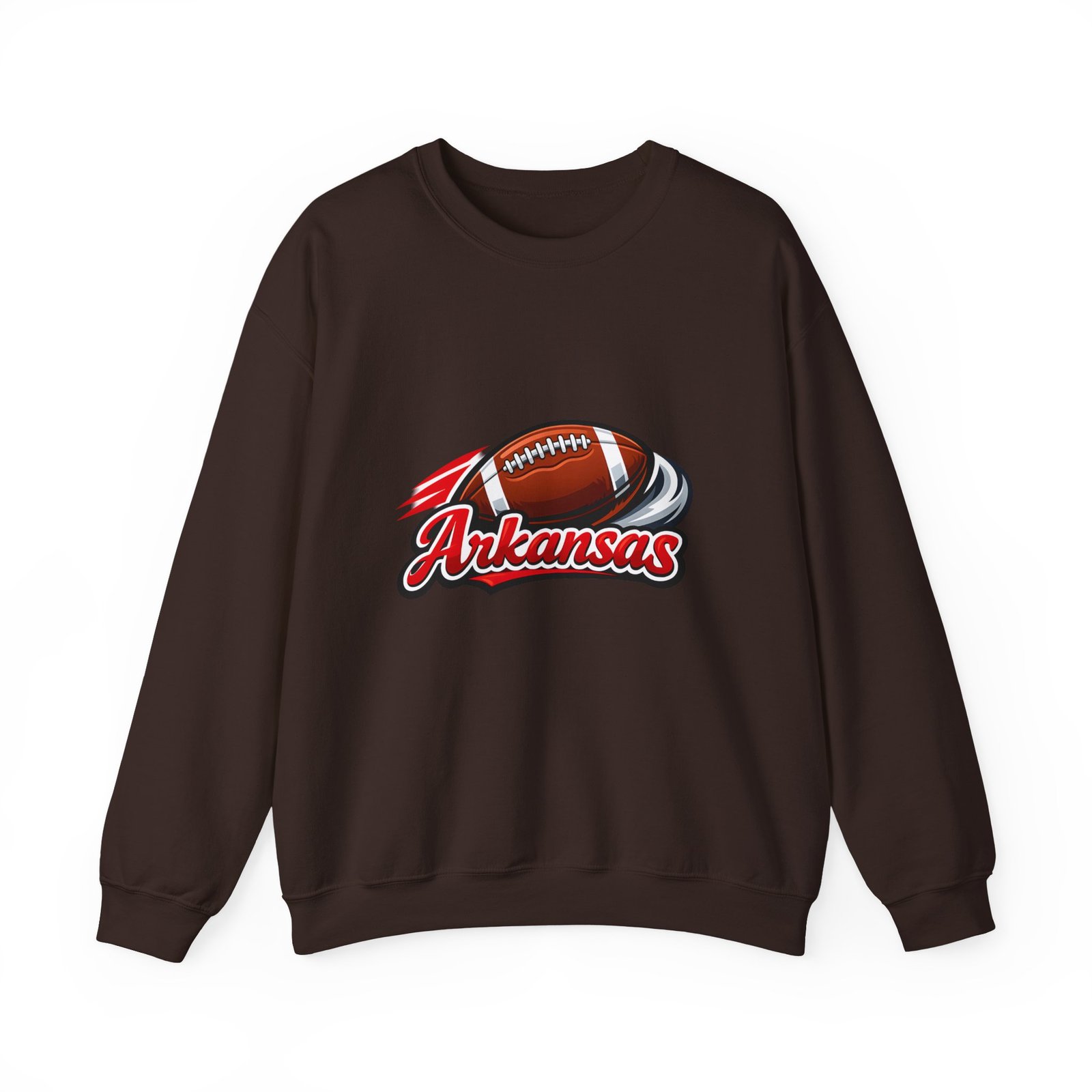 Arkansas Football Crewneck Sweatshirt — Retro Gridiron Logo - Image 25