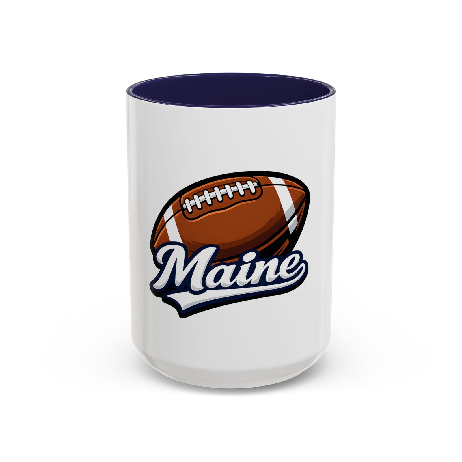 Maine Football Accent Coffee Mug – 11/15oz - Image 21