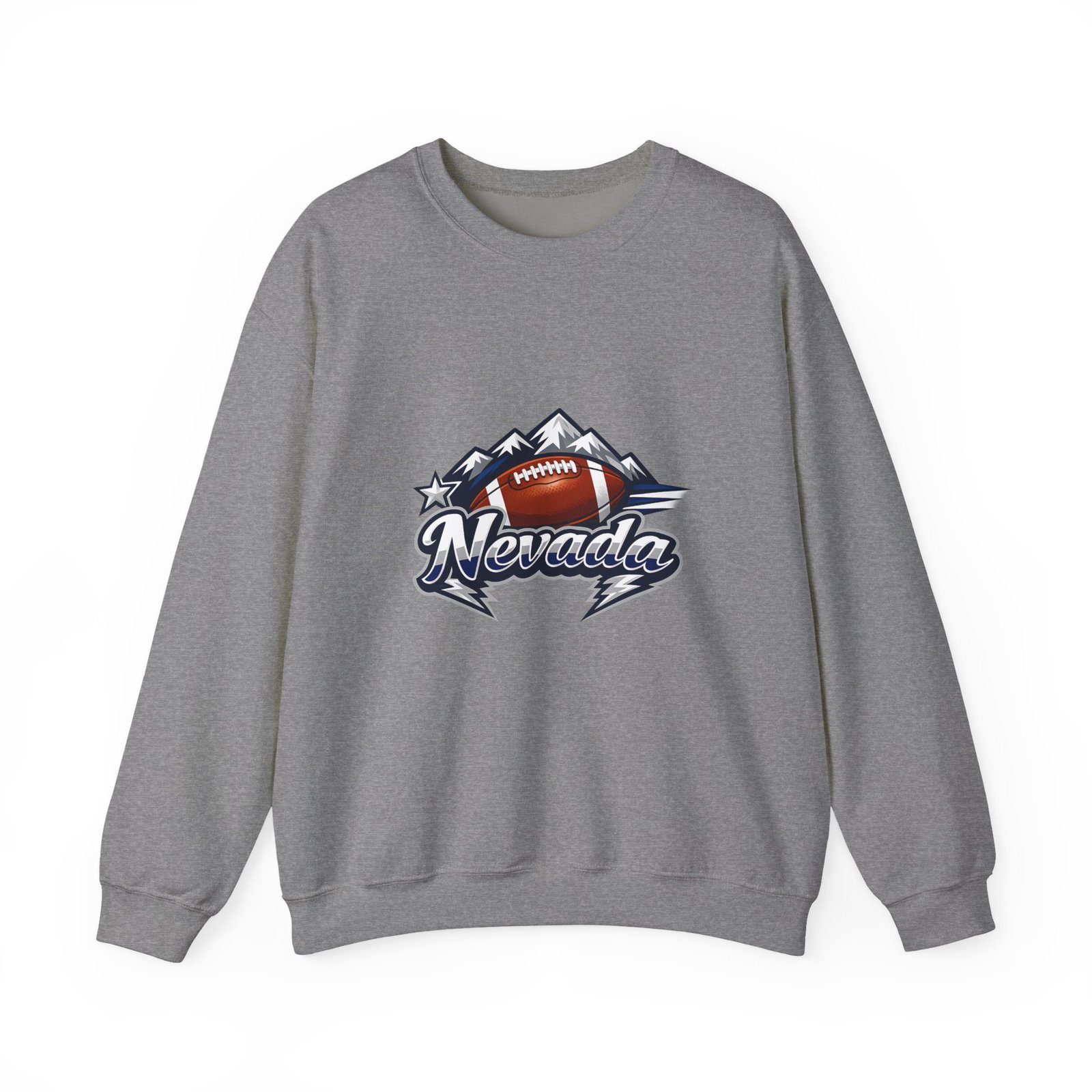 Nevada Football Mountain Crewneck Sweatshirt - Image 29