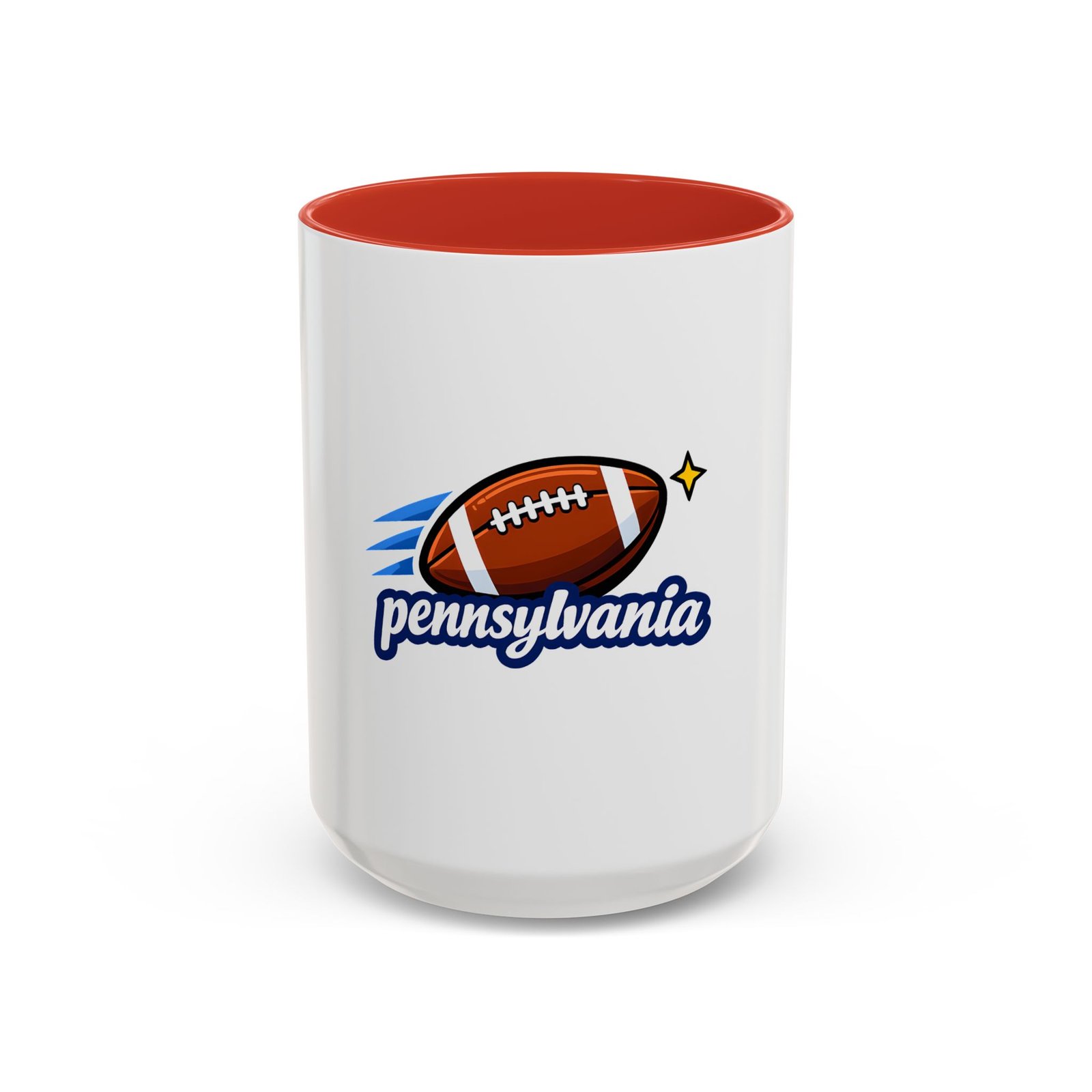 Pennsylvania Football Coffee Mug – Accent 11/15oz - Image 29