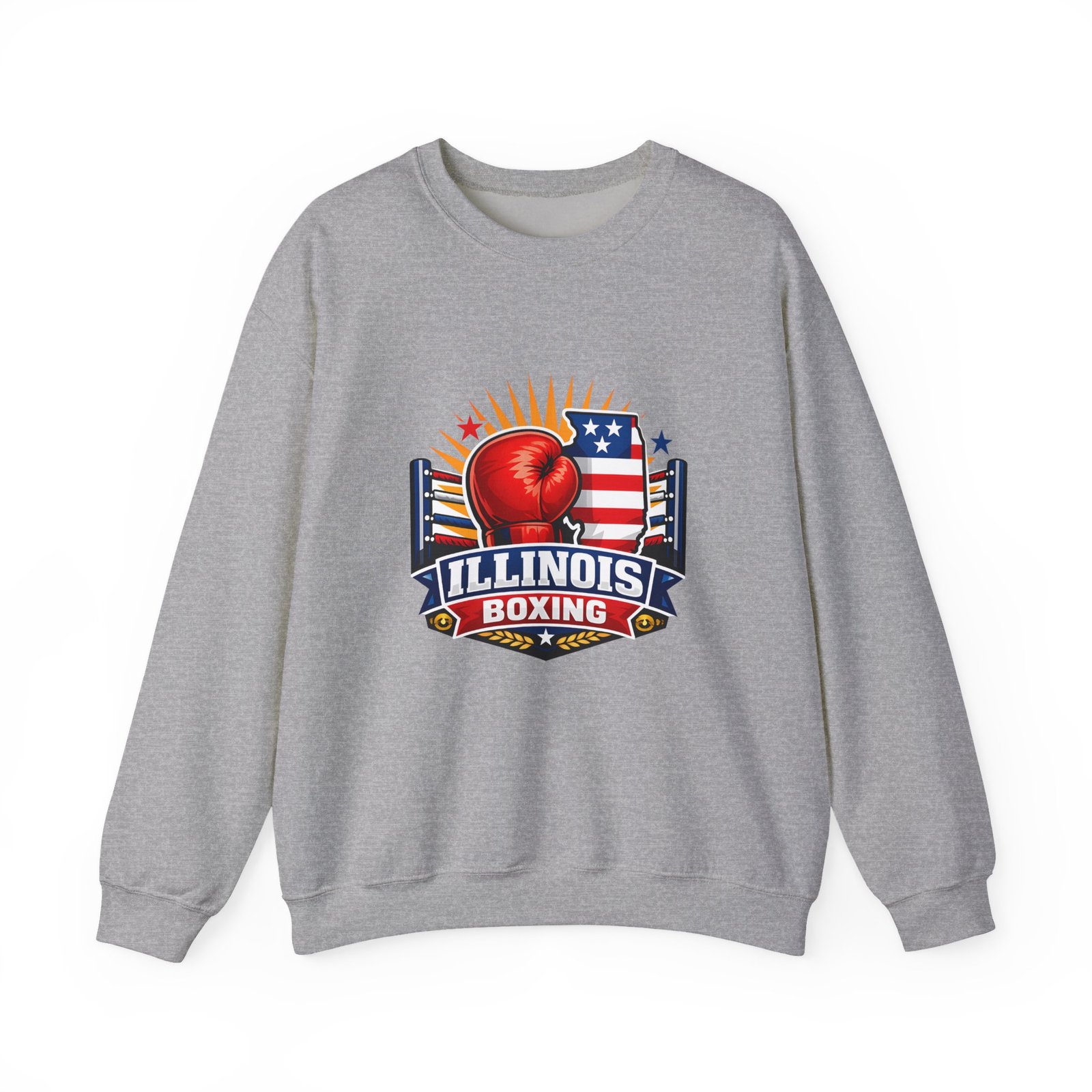 Illinois Boxing Crewneck Sweatshirt - Image 21