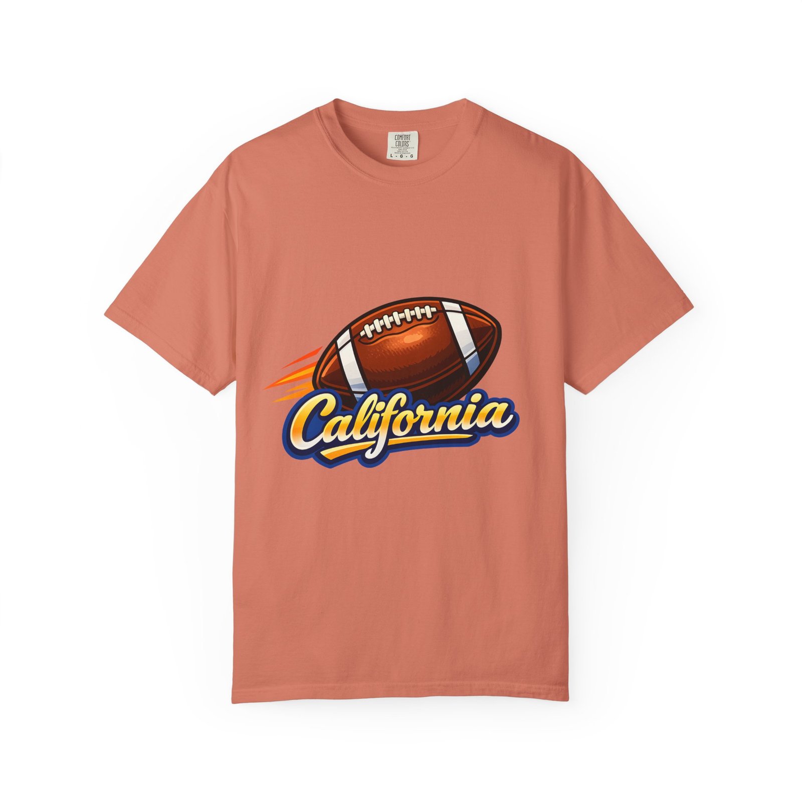 California Football T-Shirt — Vintage Style Gridiron Tee - Image 5