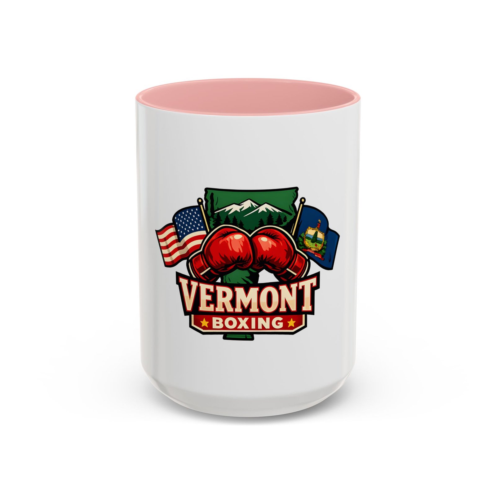 Vermont Boxing Coffee Mug — Accent 11/15oz - Image 25