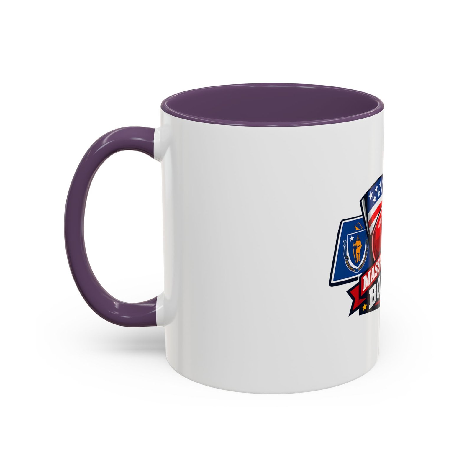 Massachusetts Boxing Accent Coffee Mug — State Pride Boxing Logo (11/15oz) - Image 63