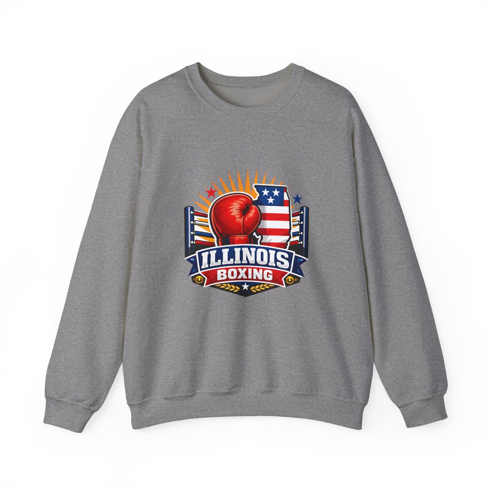 Illinois Boxing Crewneck Sweatshirt - Image 29