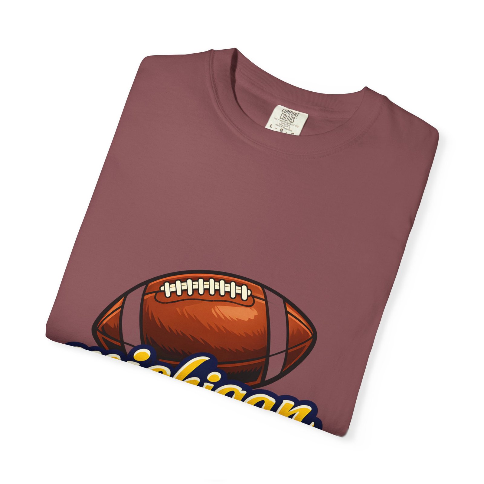 Michigan Football T-Shirt — Vintage Script Logo Tee - Image 15