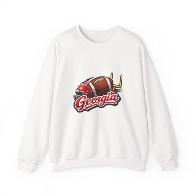 Georgia Football Crewneck Sweatshirt – Helmet & Goalpost Tee