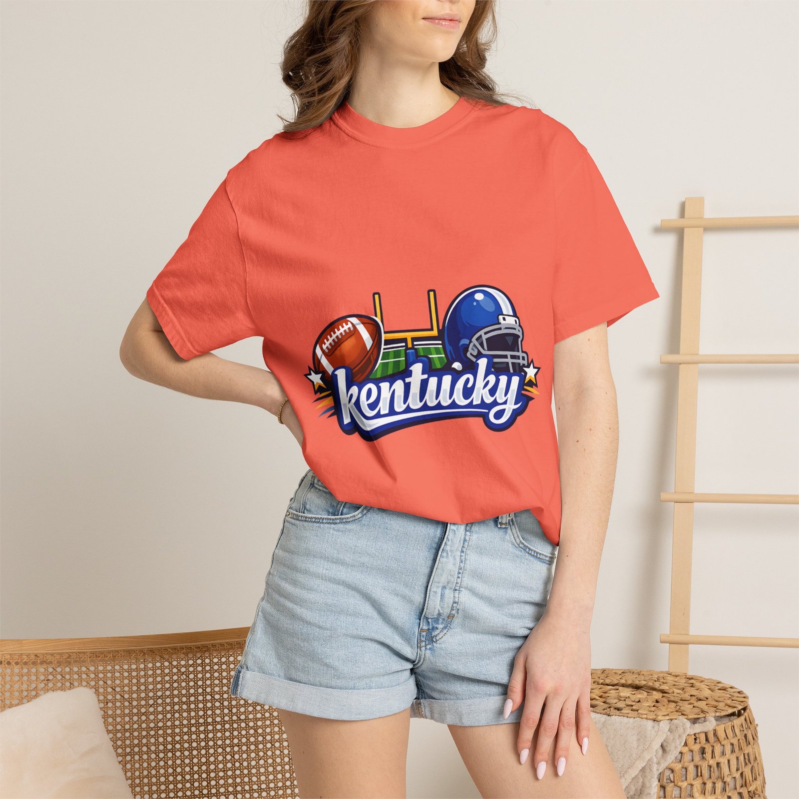 Kentucky Football Graphic T-Shirt — Helmet & Ball State Pride Tee - Image 19