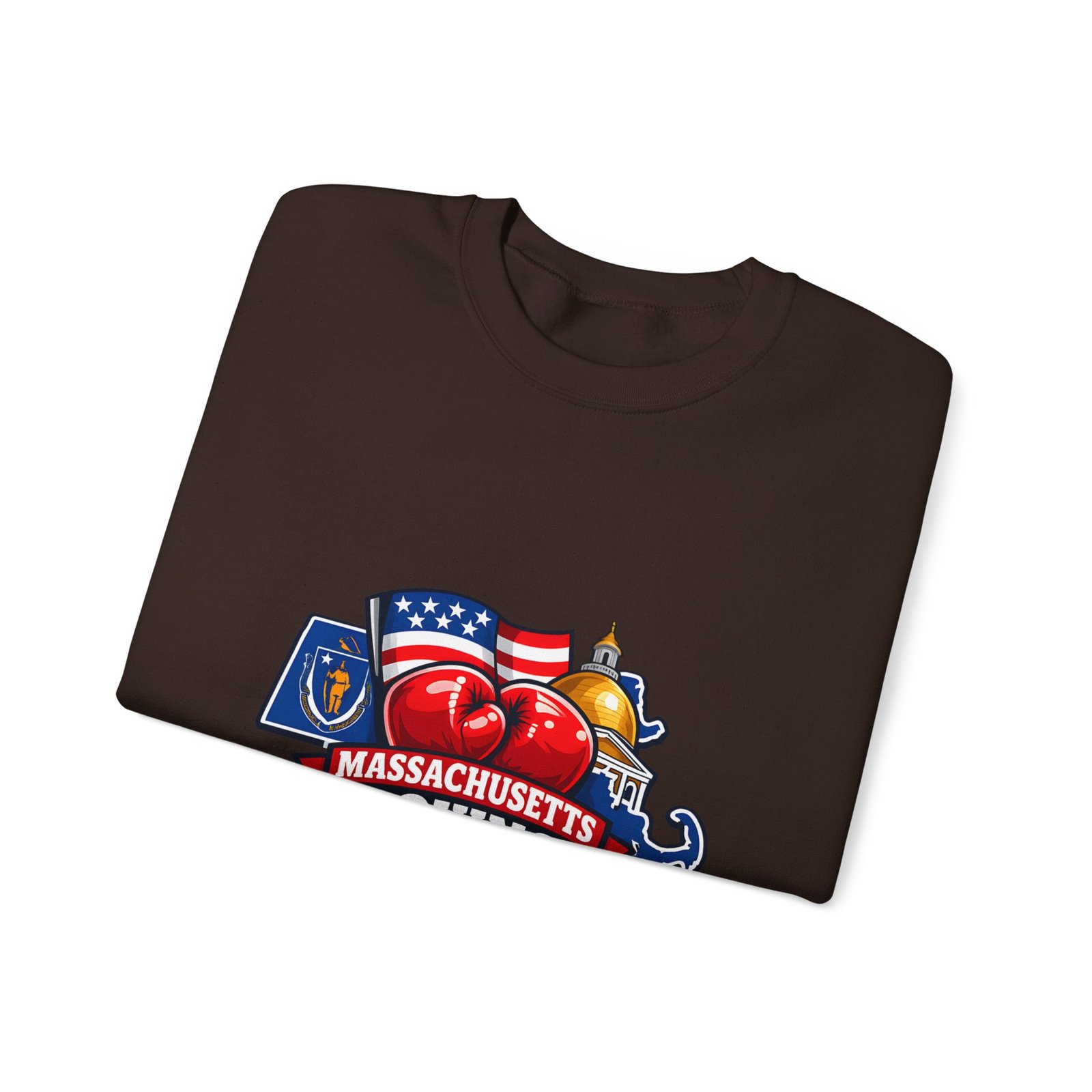 Massachusetts Boxing Crewneck Sweatshirt - Image 27