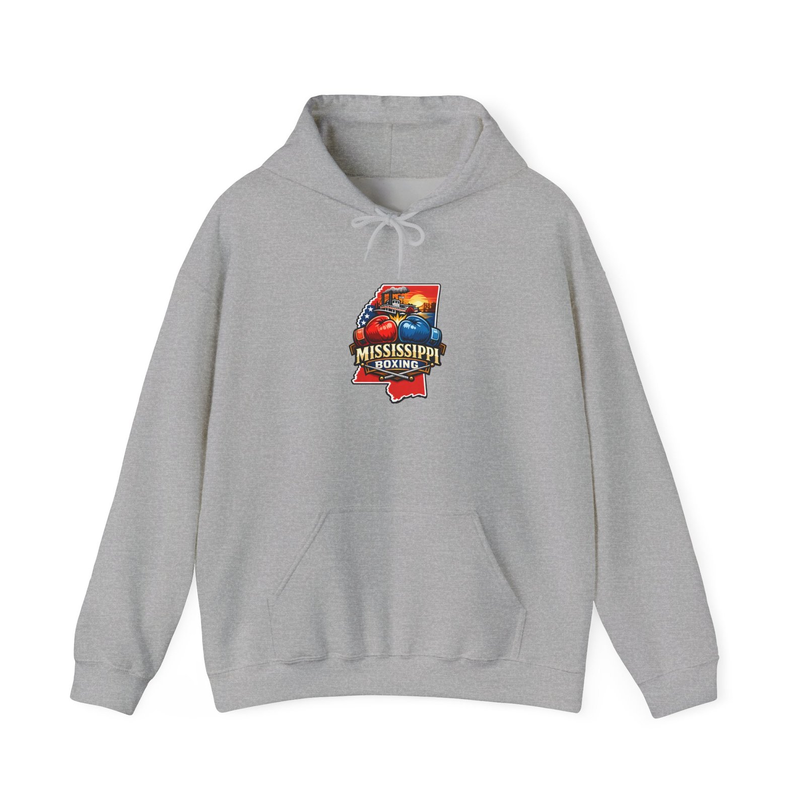 Mississippi Boating Hoodie – State Map Nautical Sunset Sweatshirt - Image 17