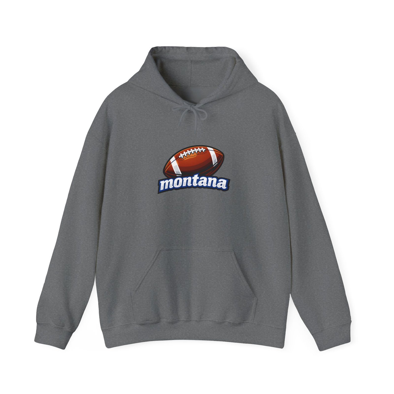 Montana Football Hoodie — Vintage Football Logo Pullover - Image 25