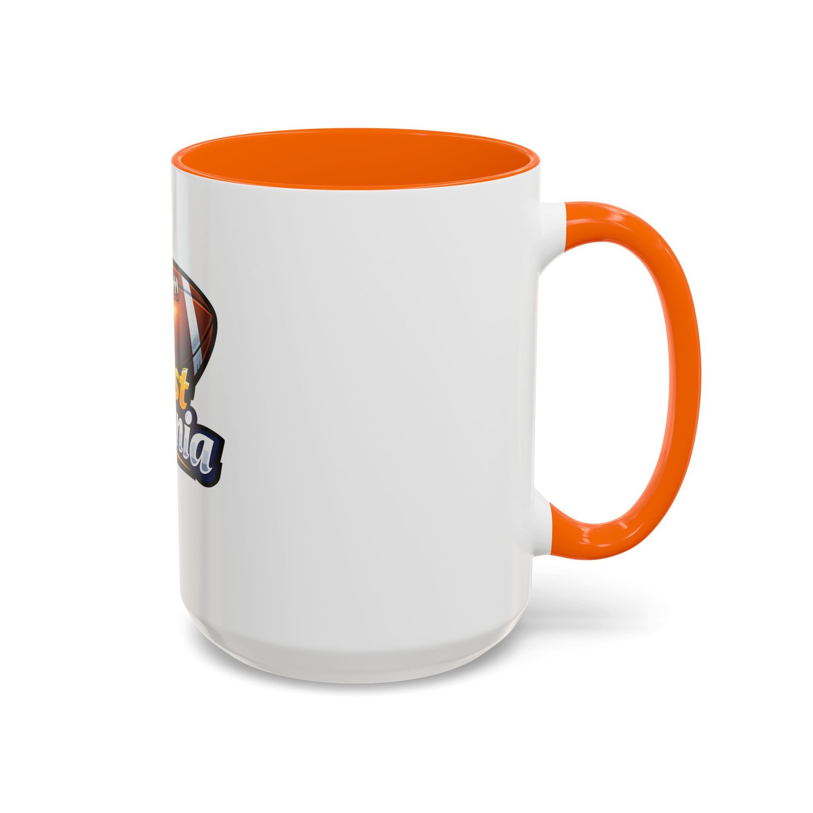 West Virginia Football Accent Coffee Mug (11/15oz) - Image 50