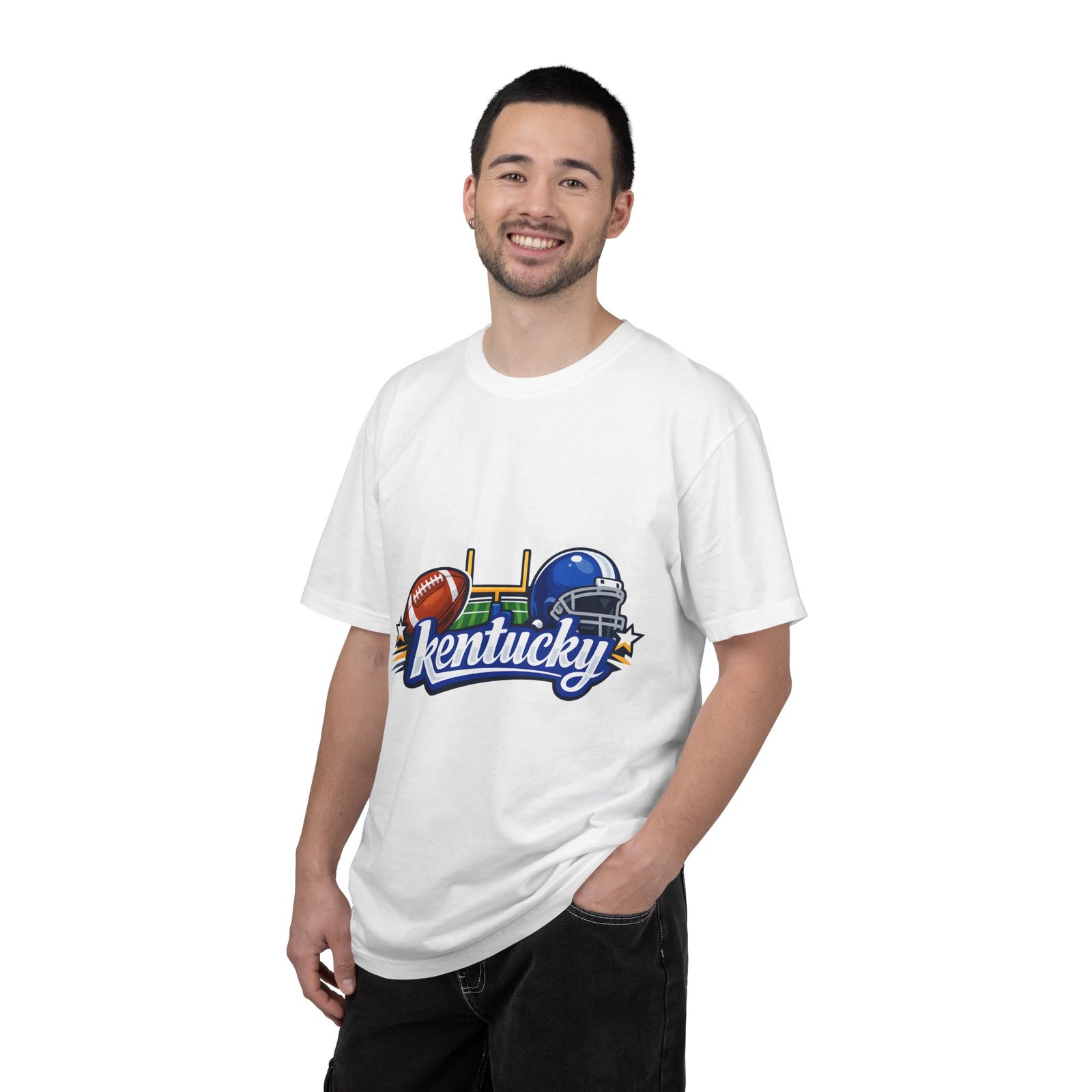 Kentucky Football Graphic T-Shirt — Helmet & Ball State Pride Tee - Image 30