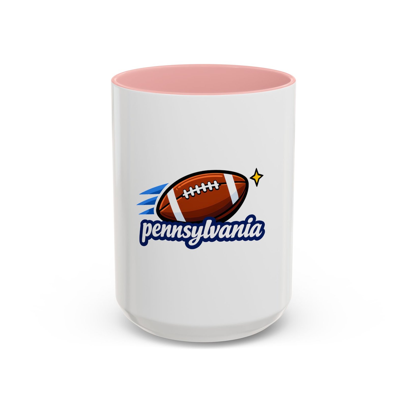 Pennsylvania Football Coffee Mug – Accent 11/15oz - Image 25