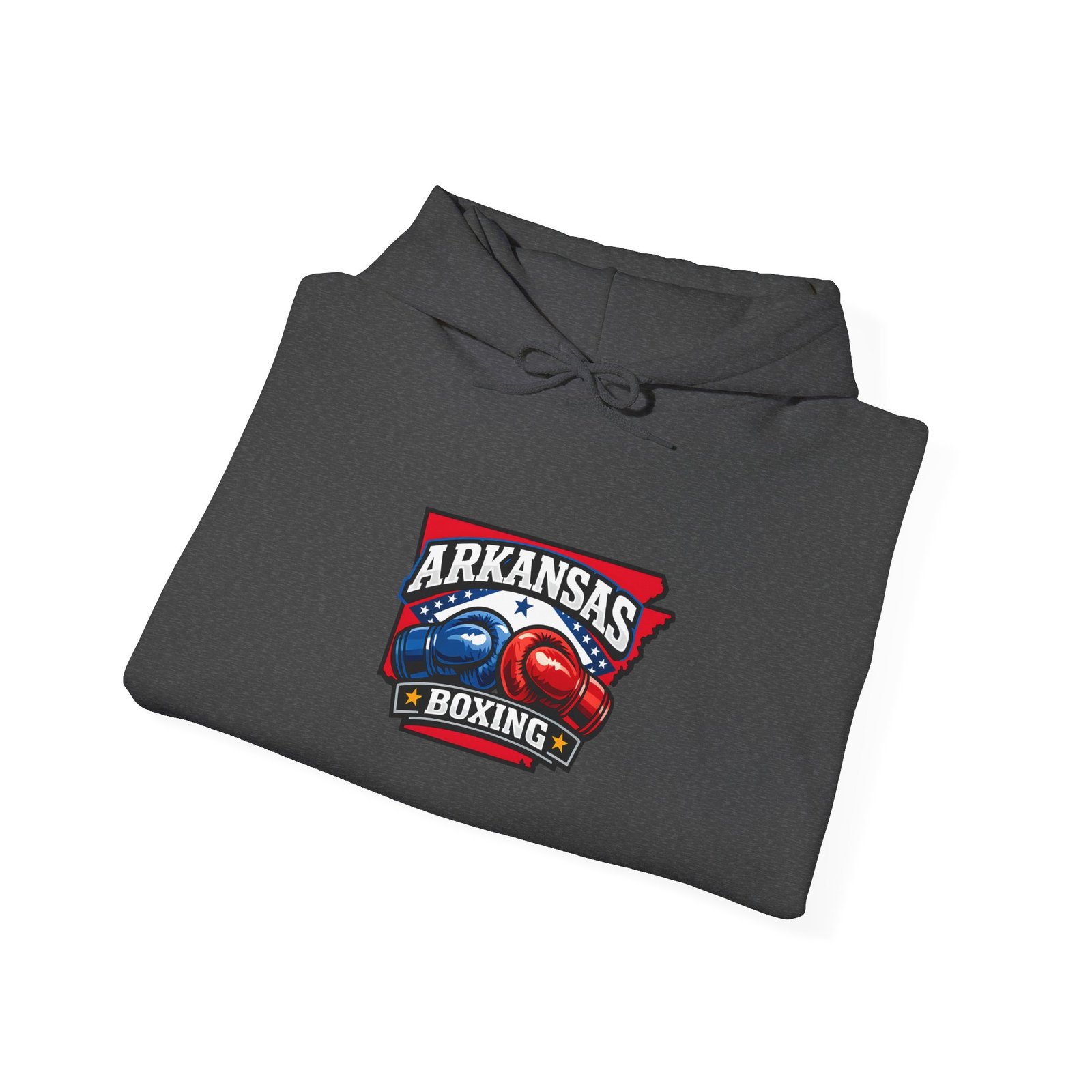 Arkansas Boxing Hoodie — State Pride Boxing Logo Pullover - Image 32