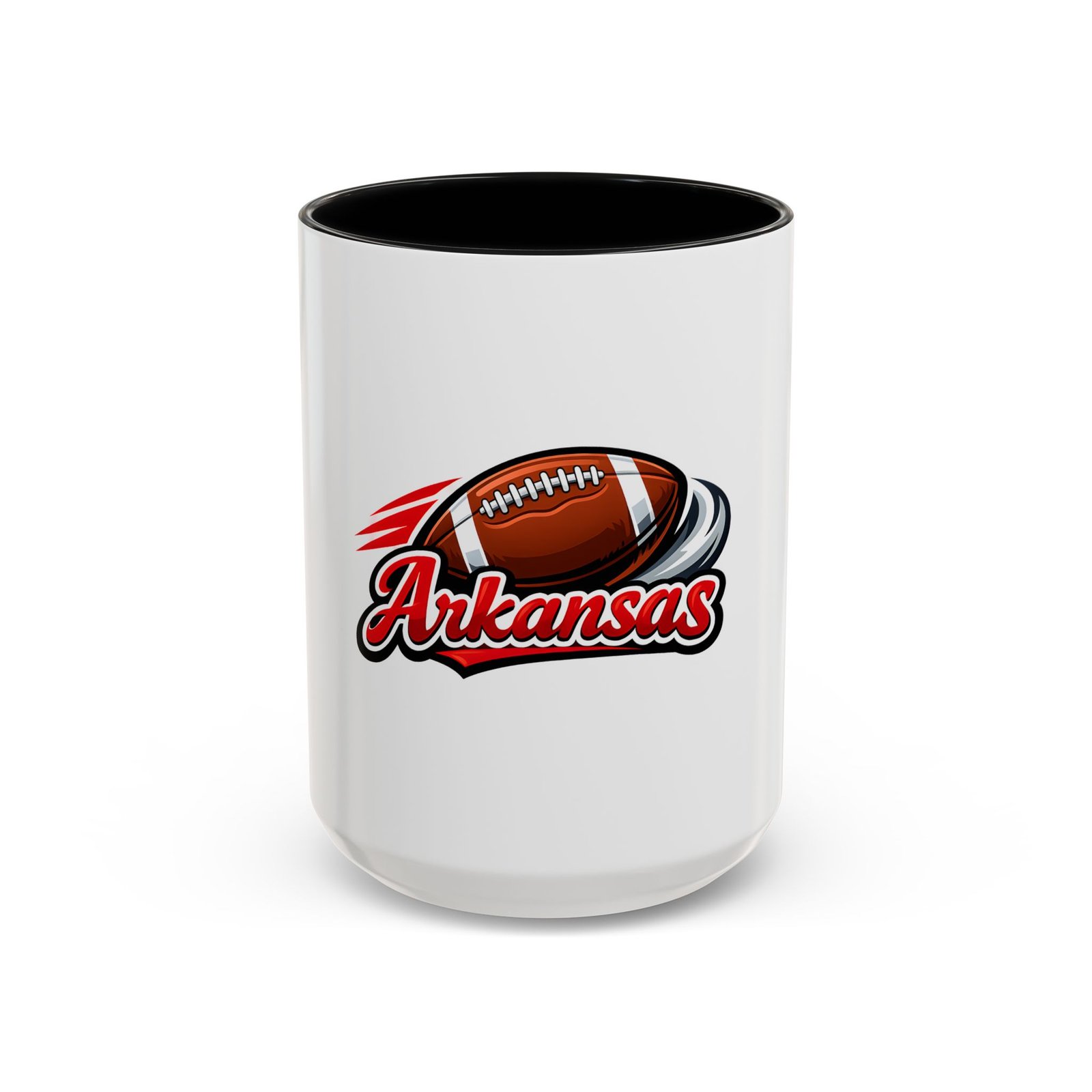Arkansas Football Coffee Mug - Accent 11/15oz - Image 17