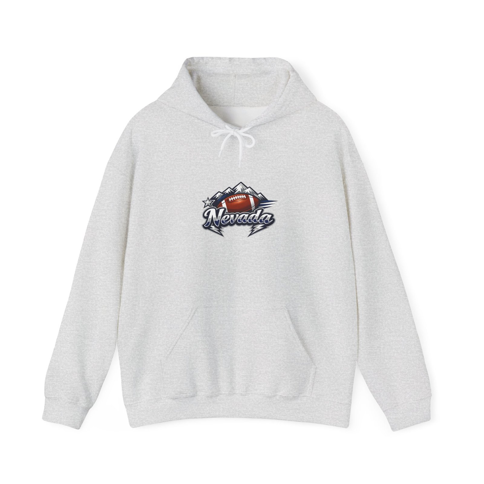 Nevada Mountain Sunset Hoodie — Vintage State Graphic Pullover - Image 5