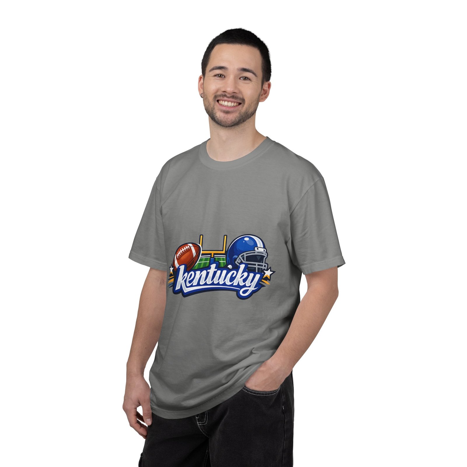 Kentucky Football Graphic T-Shirt — Helmet & Ball State Pride Tee - Image 40