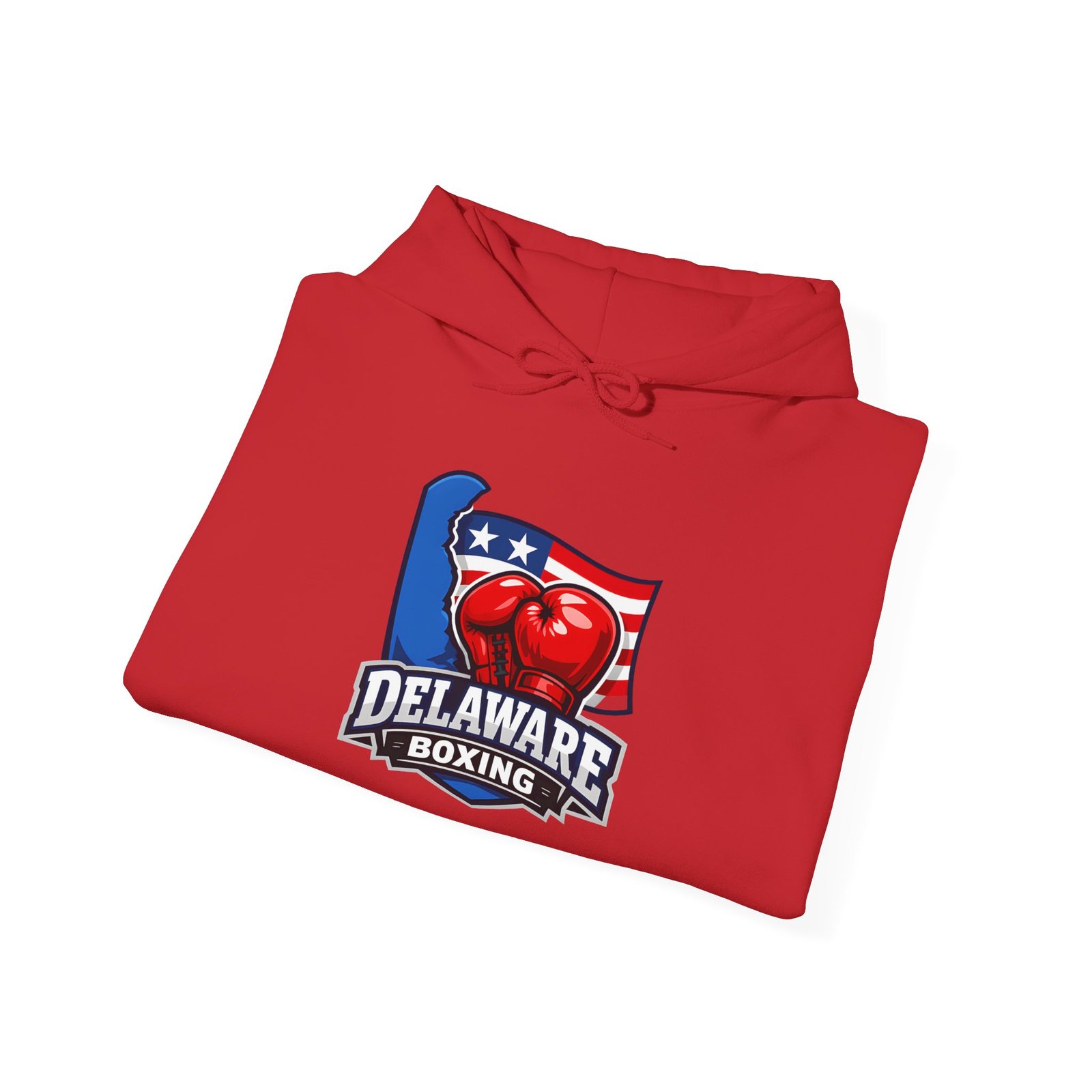 Delaware Boxing Hoodie – American Flag & Gloves Gym Sweatshirt - Image 44