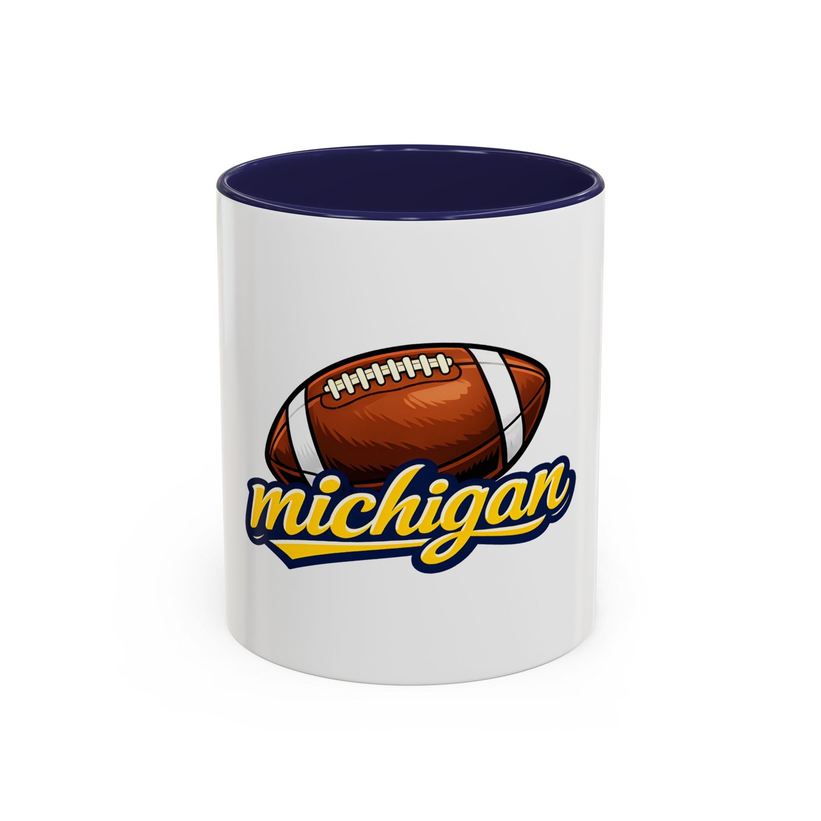 Michigan Football Coffee Mug – Accent 11/15oz - Image 5