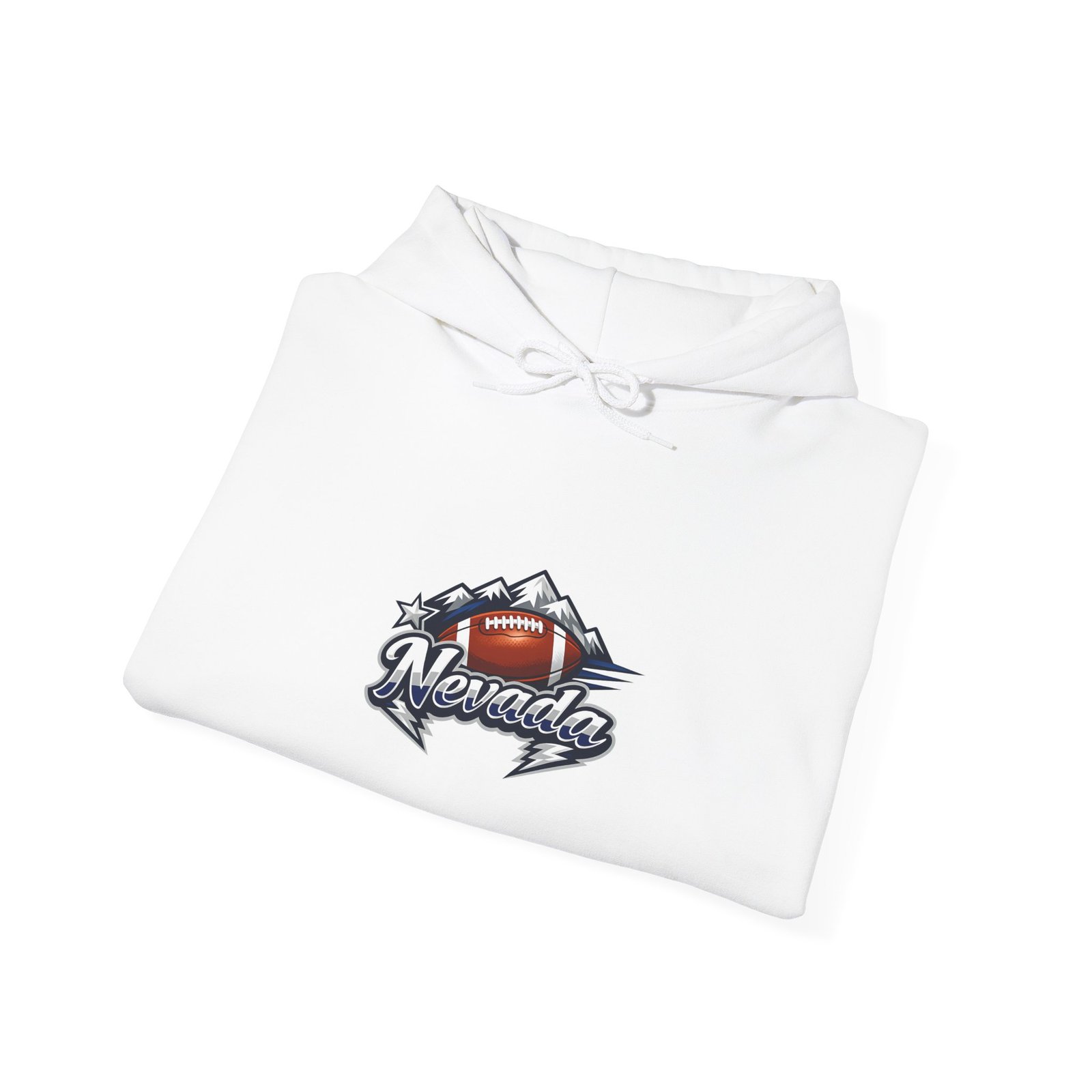 Nevada Mountain Sunset Hoodie — Vintage State Graphic Pullover - Image 4