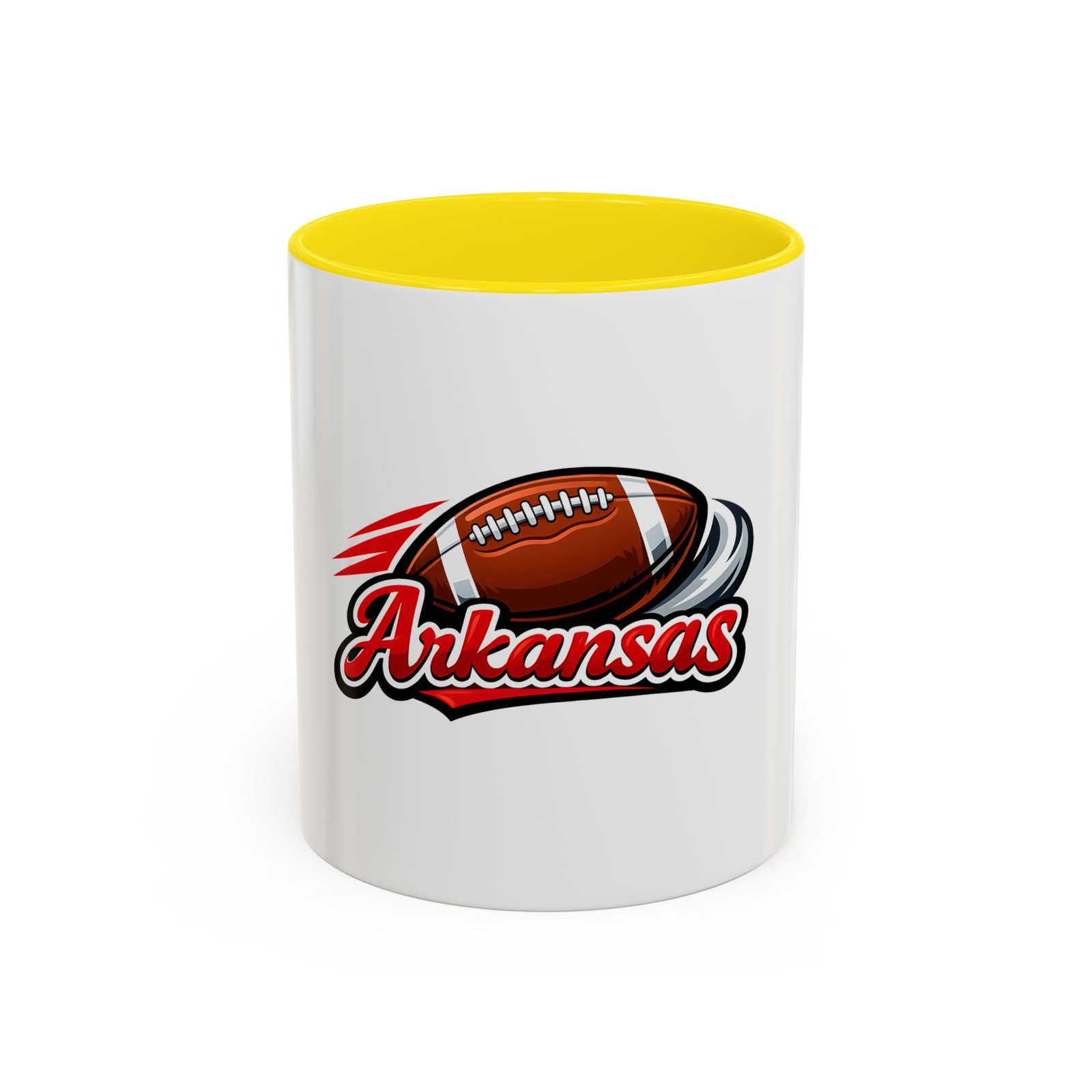 Arkansas Football Coffee Mug - Accent 11/15oz - Image 45
