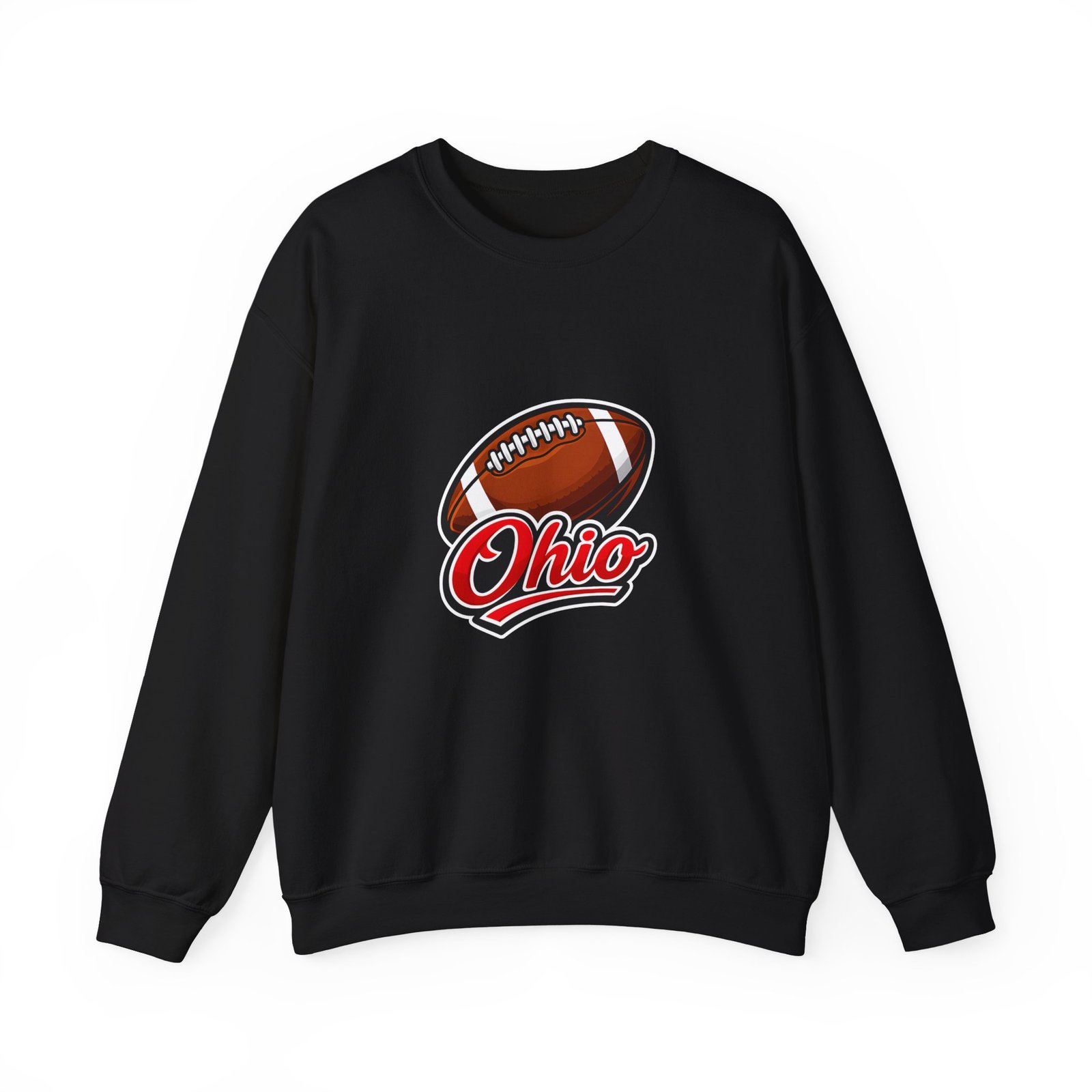 Crewneck Sweatshirt — Ohio Football Logo Crewneck - Image 17