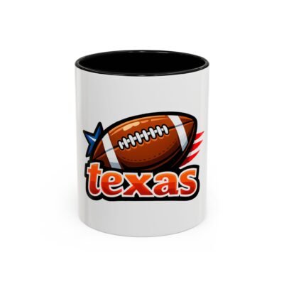 Texas Football Accent Coffee Mug – Team Spirit 11/15oz