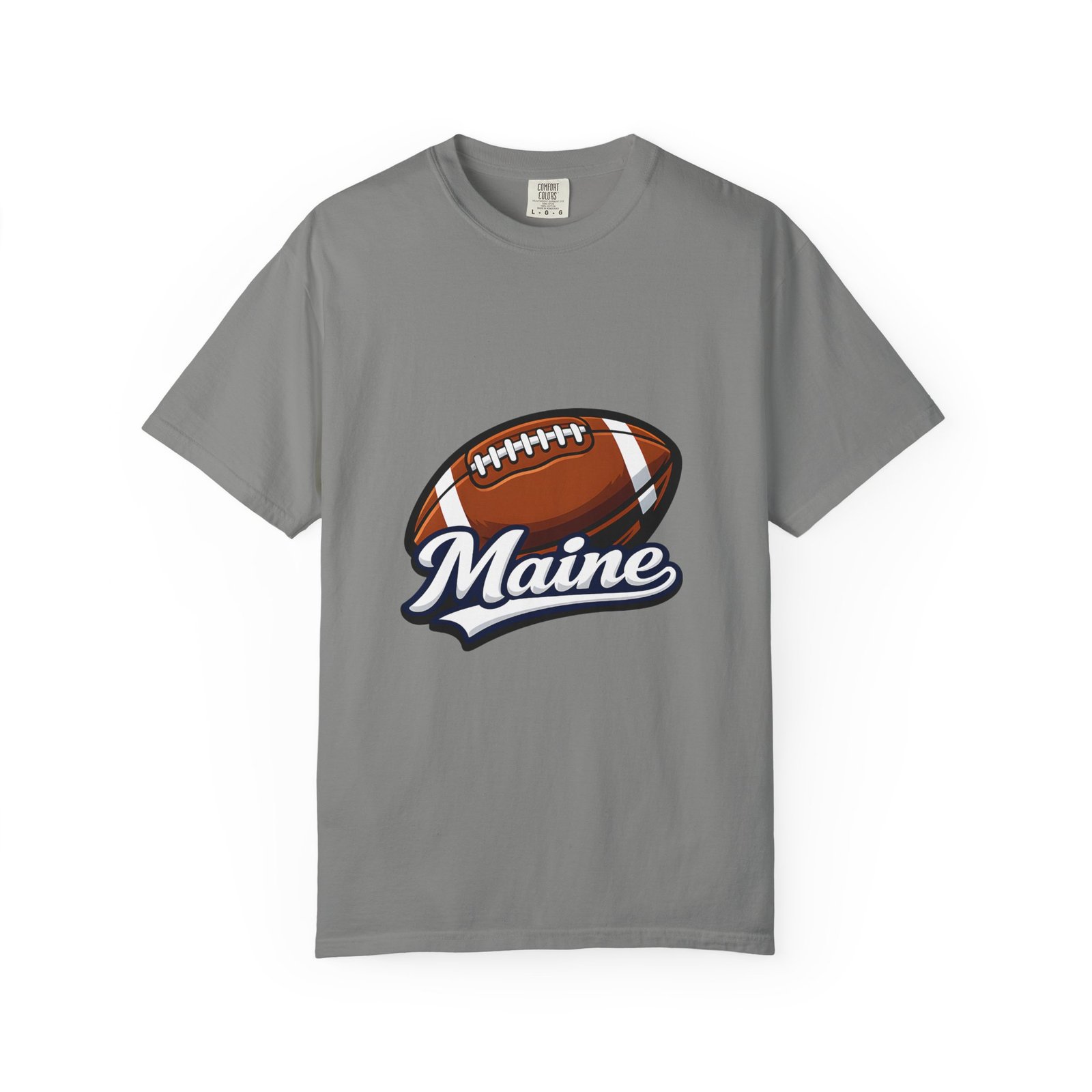 Maine Football T-Shirt — Vintage Football Graphic Tee - Image 41