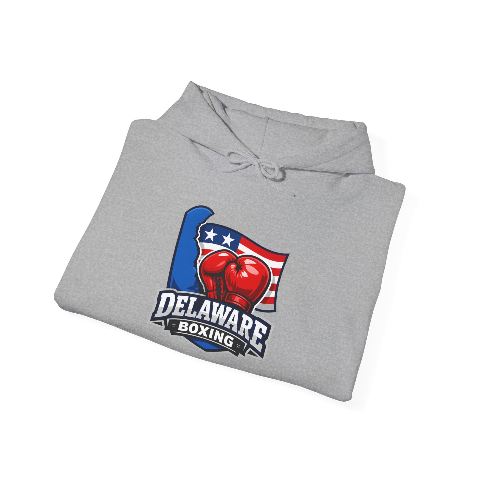 Delaware Boxing Hoodie – American Flag & Gloves Gym Sweatshirt - Image 20