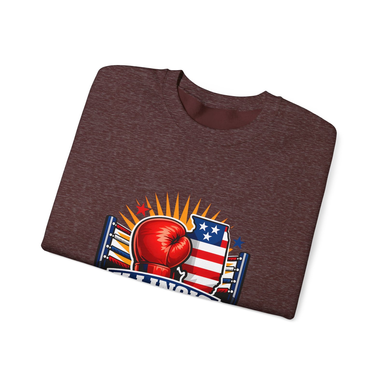 Illinois Boxing Crewneck Sweatshirt - Image 15