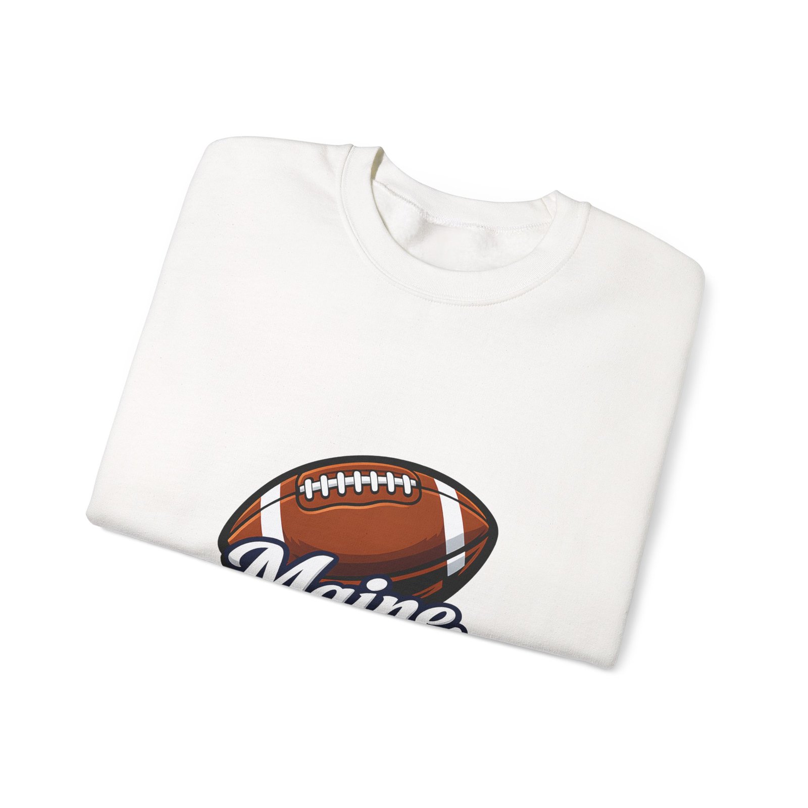 Maine Football Crewneck Sweatshirt - Image 3