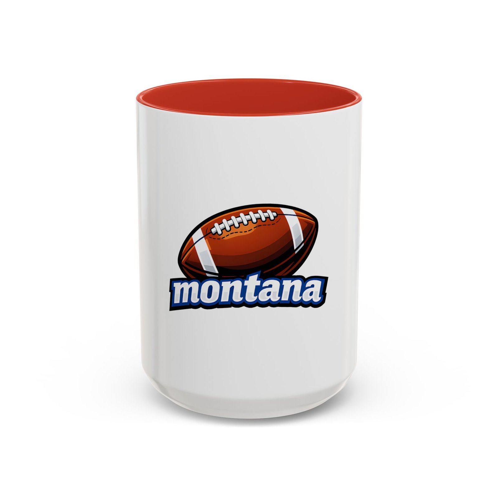 Montana Football Coffee Mug – Accent 11/15oz - Image 29