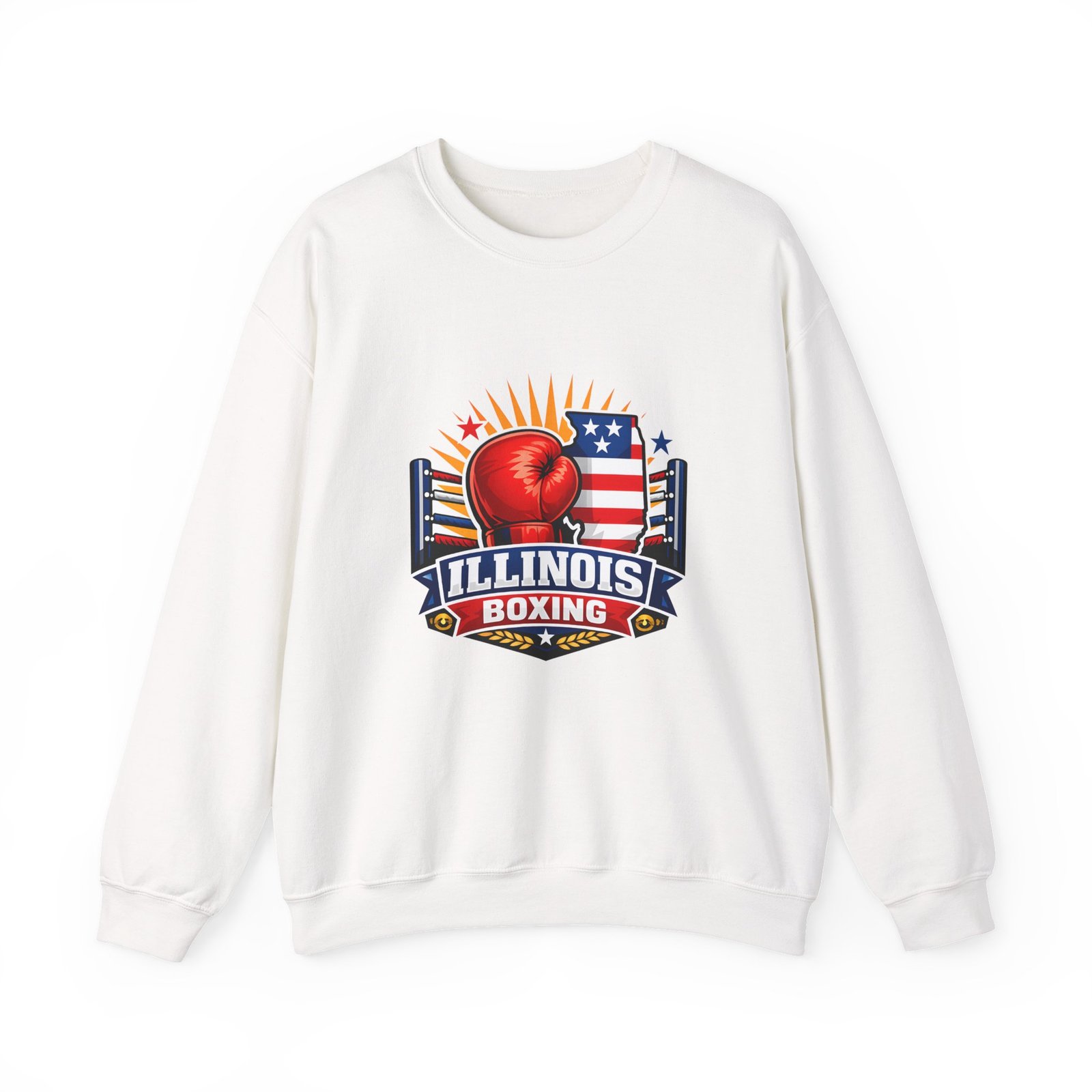 Illinois Boxing Crewneck Sweatshirt