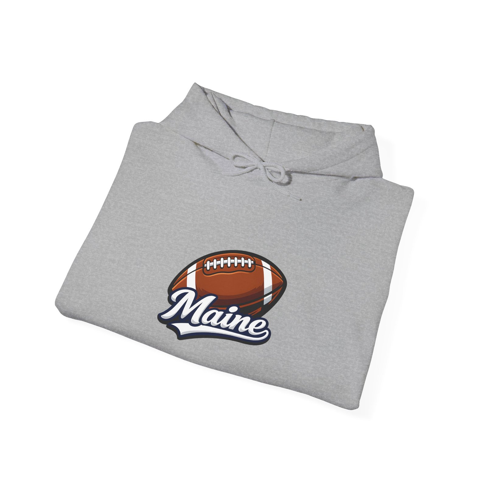 Maine Football Hoodie — Vintage Football Logo Pullover - Image 20