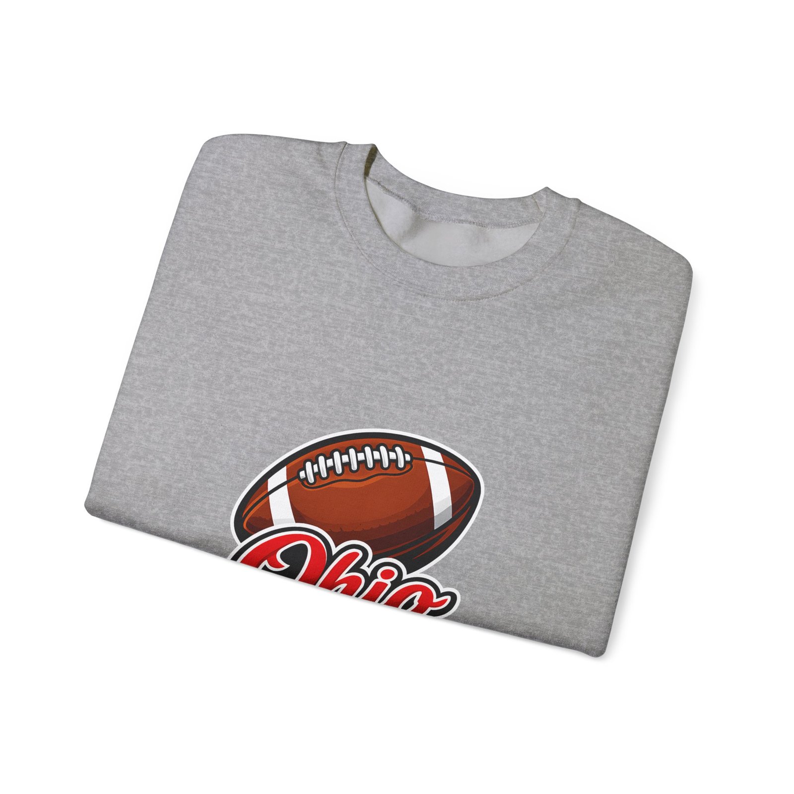 Crewneck Sweatshirt — Ohio Football Logo Crewneck - Image 23