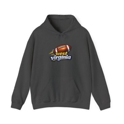 West Virginia Football Hoodie – Retro Football Logo Pullover