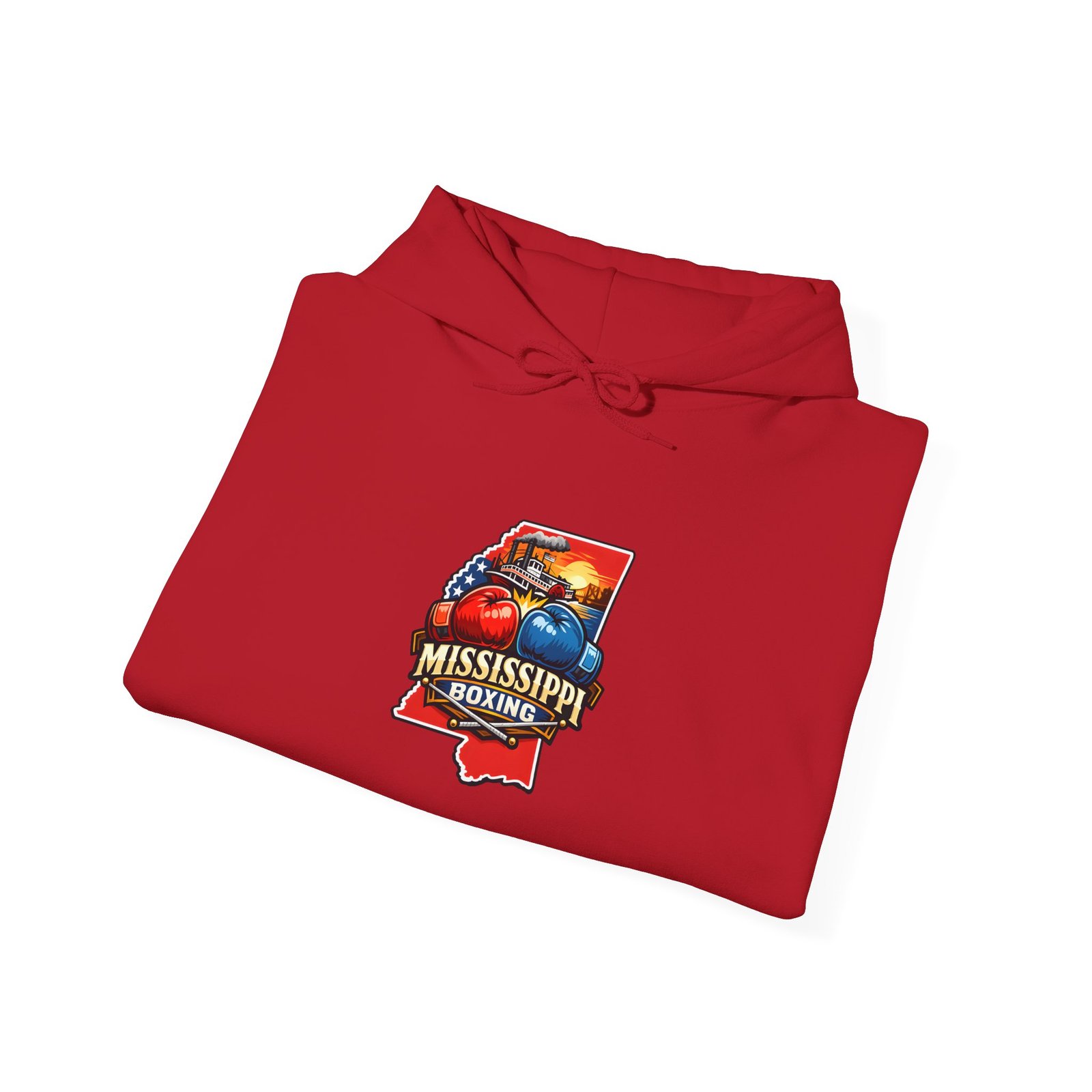 Mississippi Boating Hoodie – State Map Nautical Sunset Sweatshirt - Image 52
