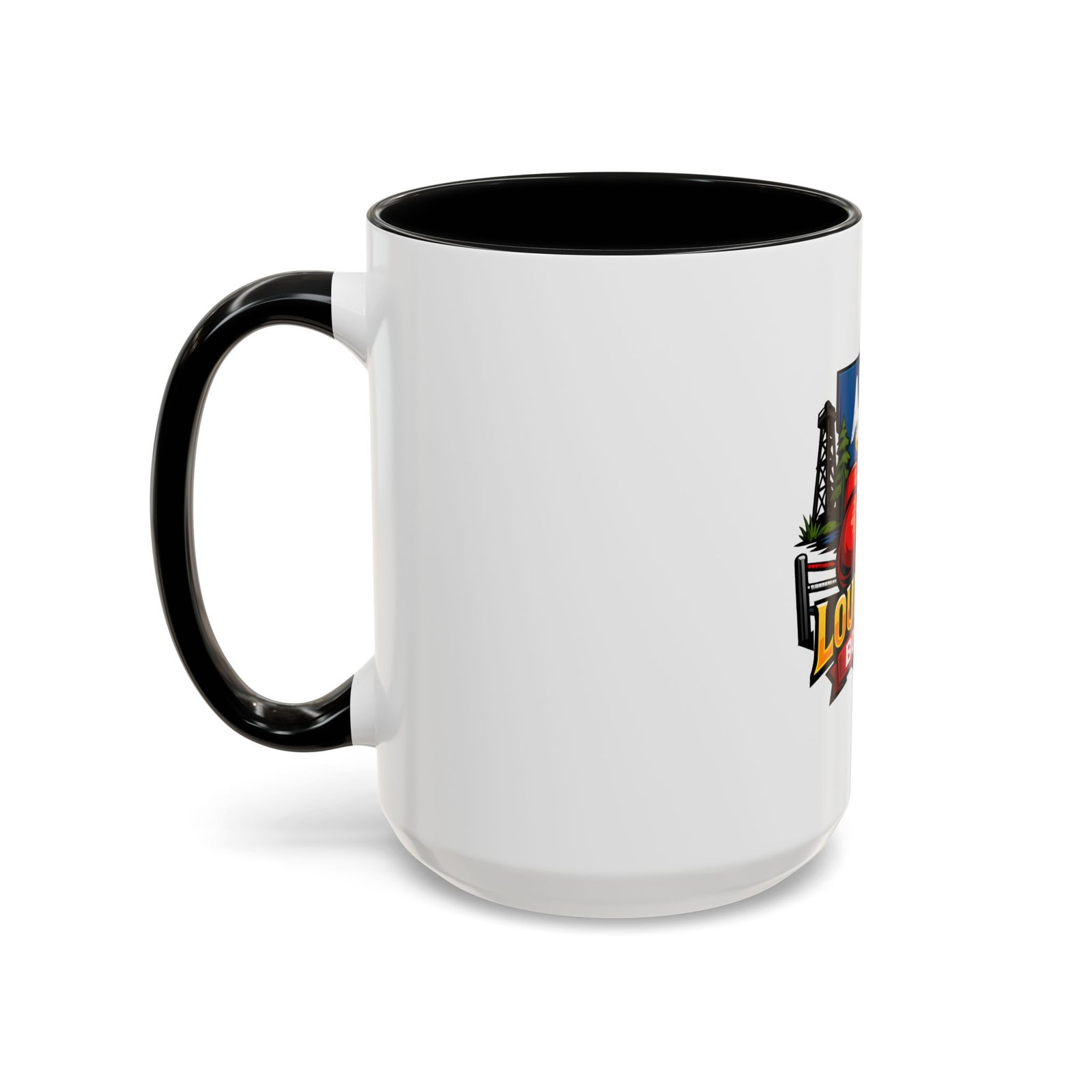 Louisiana Boxing Accent Coffee Mug – Red Gloves State Pride (11/15oz) - Image 19