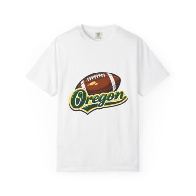 Oregon Football T-Shirt — Retro Script Football Tee