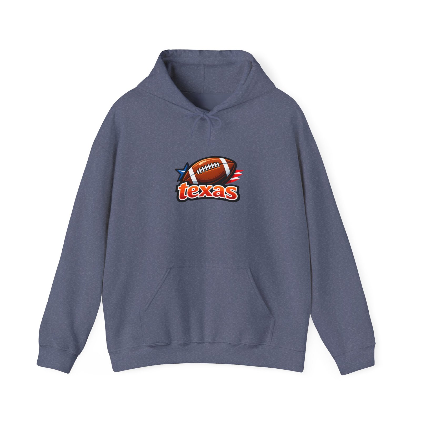 Hoodie - Texas Football Logo Pullover - Image 37