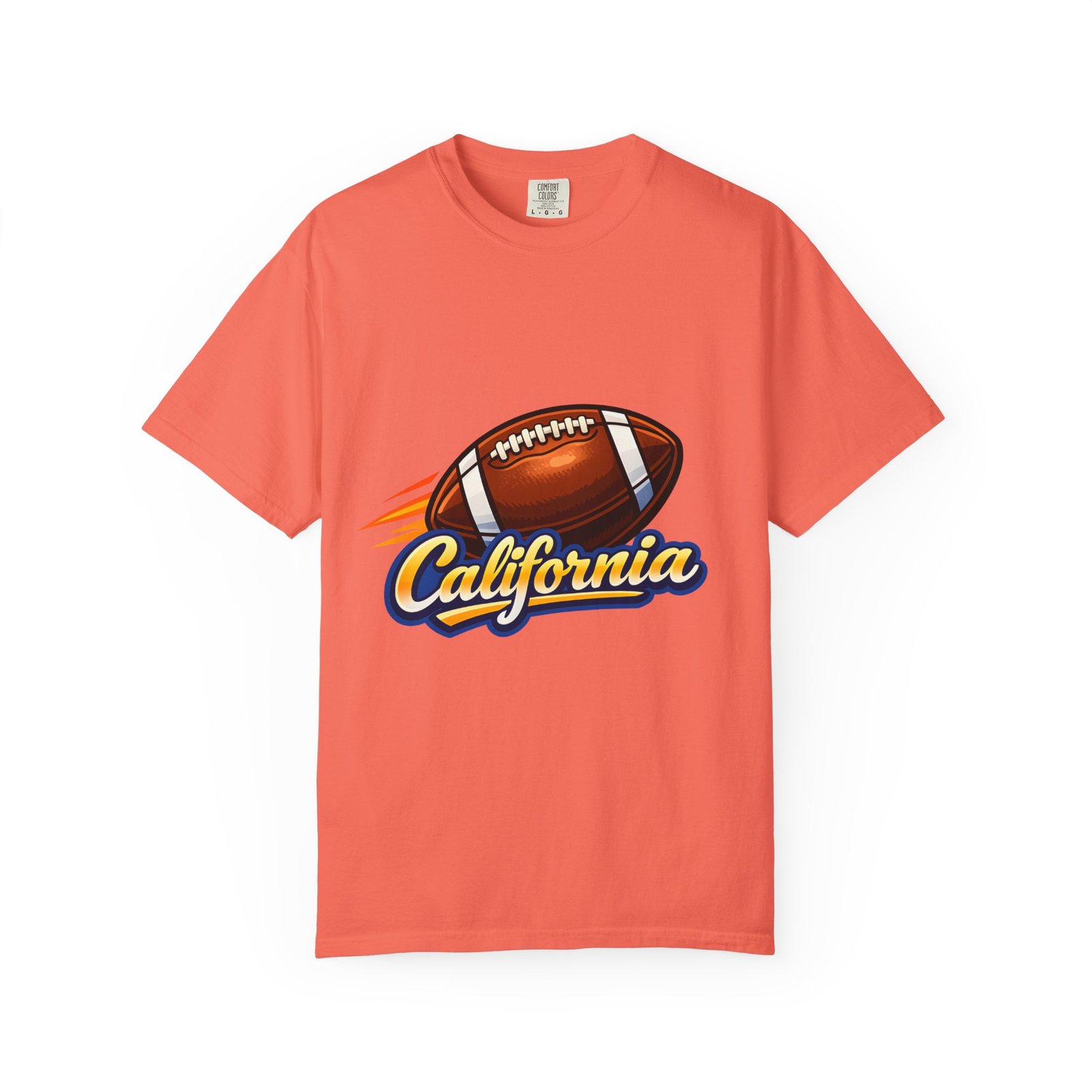 California Football T-Shirt — Vintage Style Gridiron Tee - Image 9